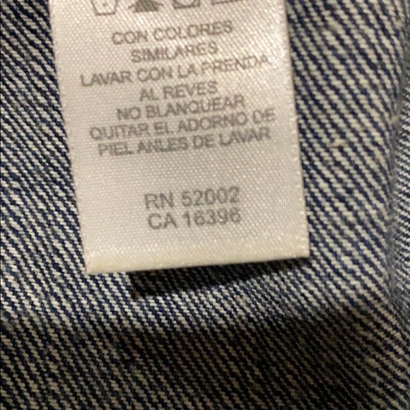 Villager By Liz Claiborne Denim Jacket L - Picture 7 of 7